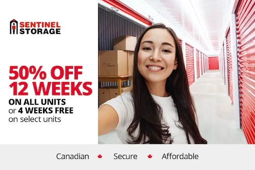 Sentinel Storage - Langley Promotion